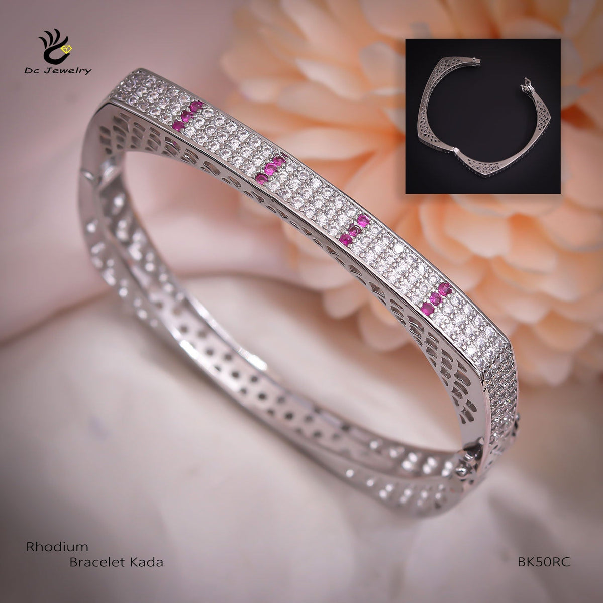 AD RODIUM BRACELATE KADA BK50RC