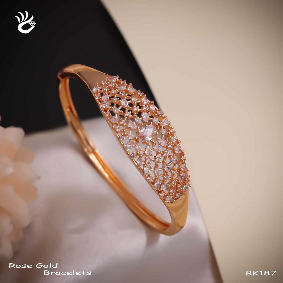 AD ROSE GOLD bracelate kada BK187