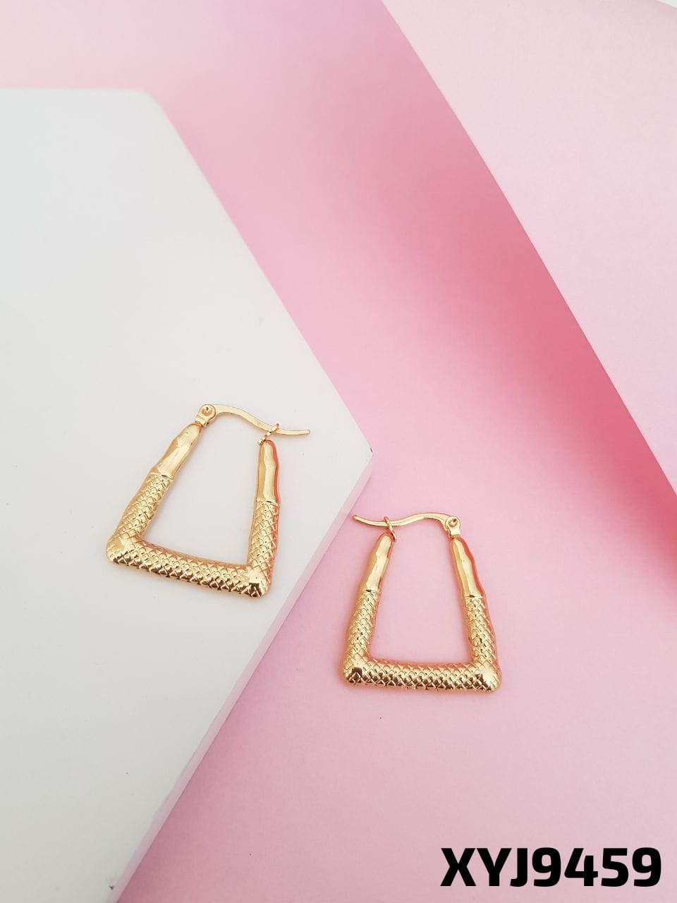 ANTI TARNISH STEEL earrings BALI GOLDEN