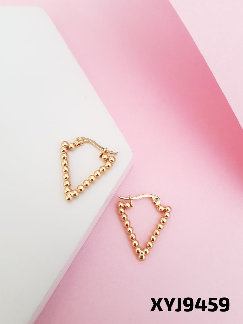 ANTI TARNISH STEEL earrings BALI GOLDEN