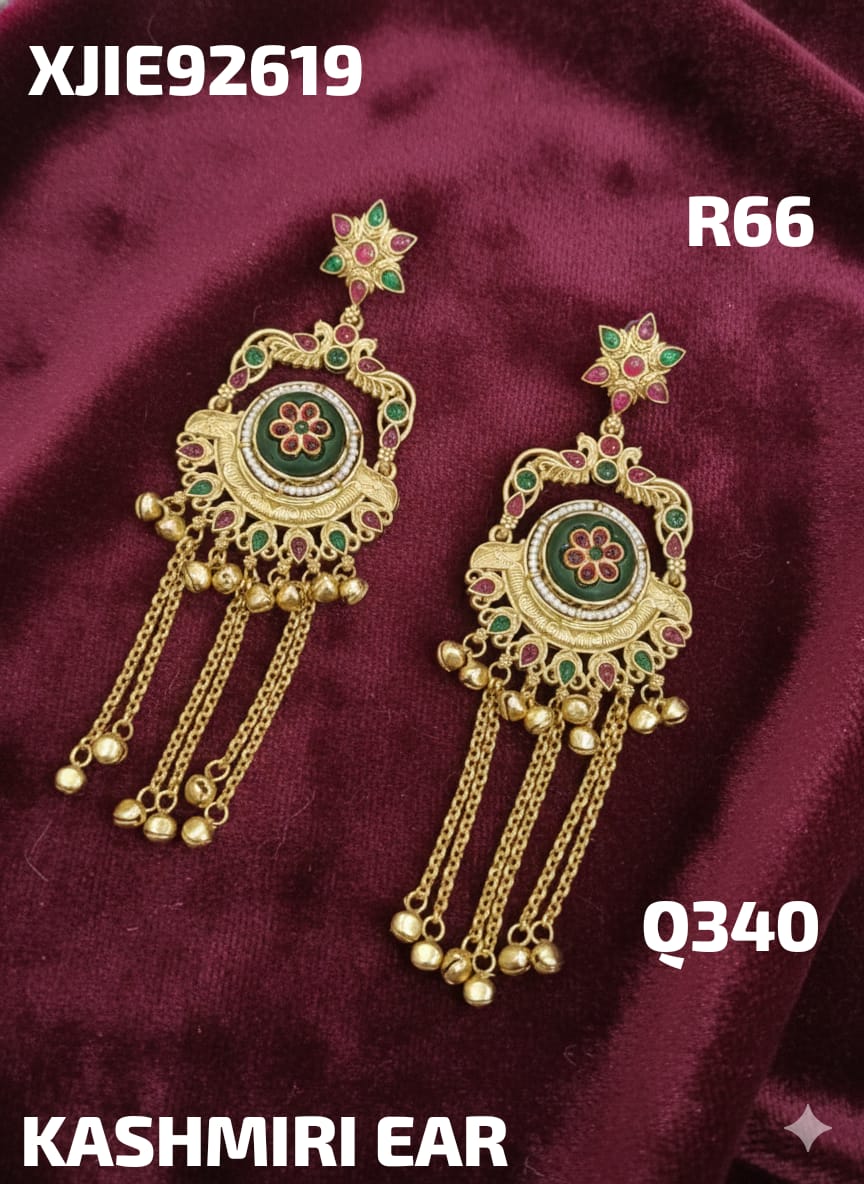 Kashmiri THEME WEDDING earrings NEW TREND