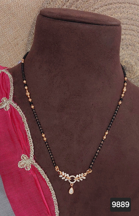 AD ROSE GOLD MANGALSUTRA FNC  CD13