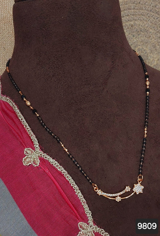 AD ROSE GOLD MANGALSUTRA FNC  CD25