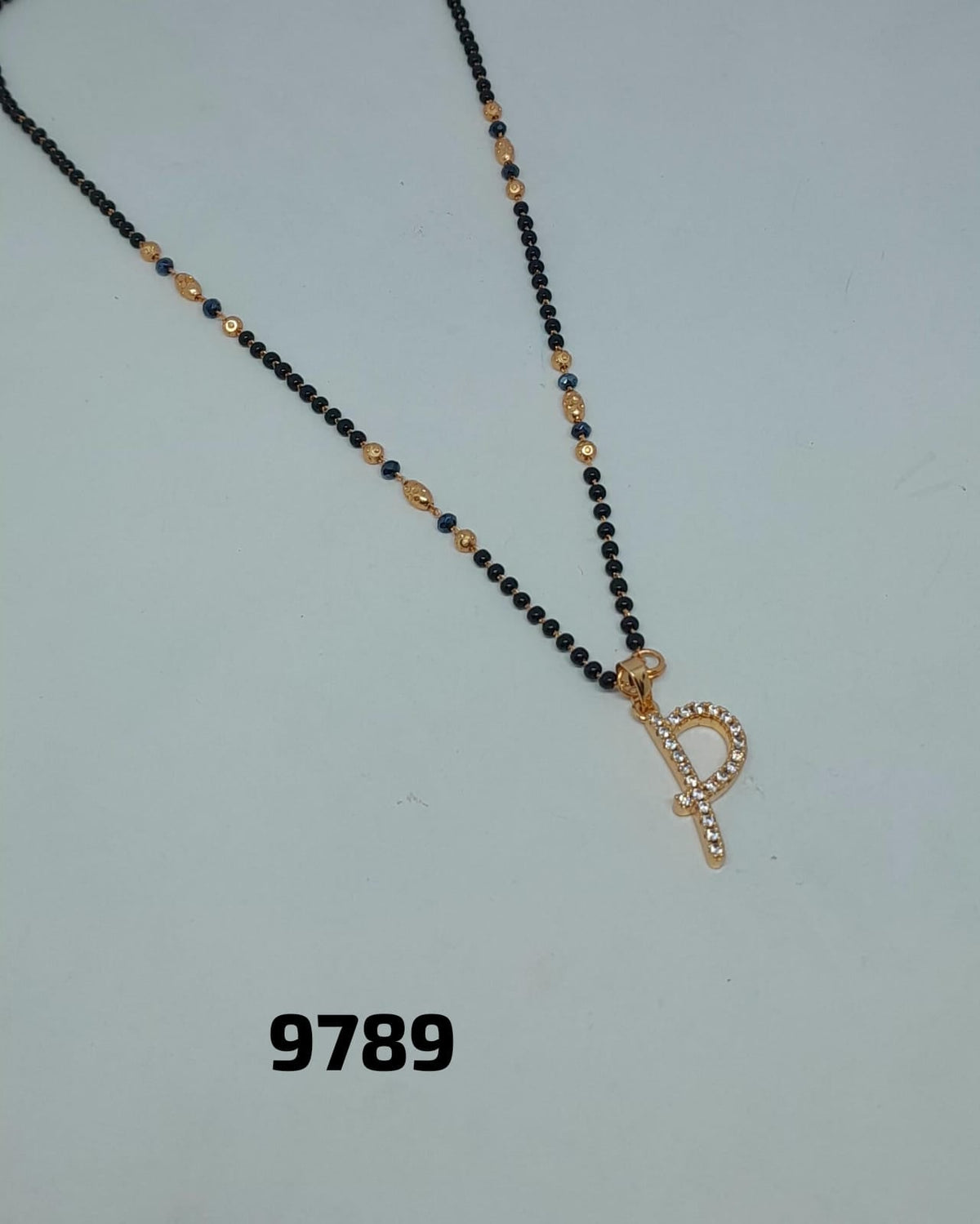 AD ROSE GOLD MANGALSUTRA FNC LETTER DC P/T/W/X