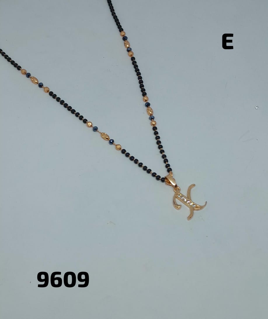 AD ROSE GOLD MANGALSUTRA FNC LETTER DC P/T/W/X