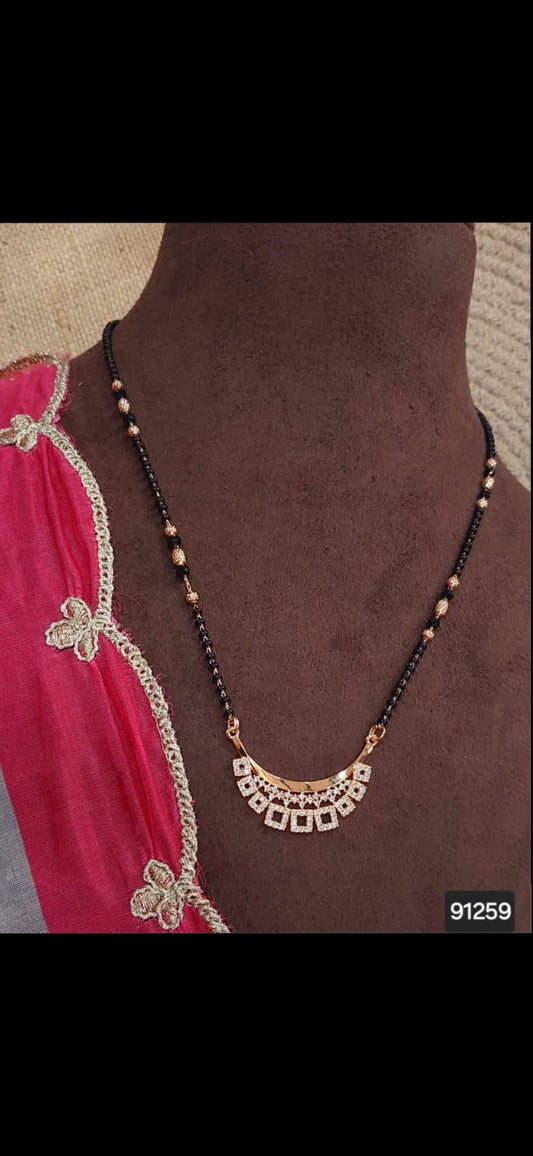 AD ROSE GOLD MANGALSUTRA REG CD05 91259