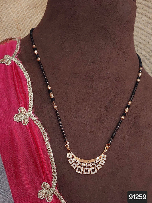 AD ROSE GOLD MANGALSUTRA REG CD06 91259