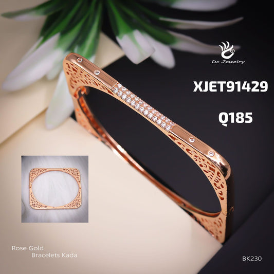 AD ROSE GOLD bracelate kada BK230