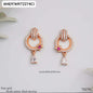 AD Rose Gold EARING TOPS T2274C