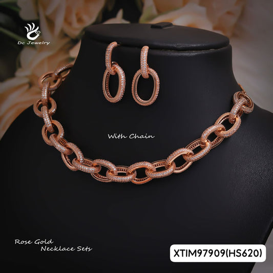 AD Rose Gold NECKLACE HS620