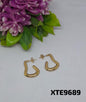ANTI TARNISH STEEL earrings STUD TOPS GOLDEN