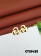 ANTI TARNISH STEEL earrings STUD TOPS GOLDEN