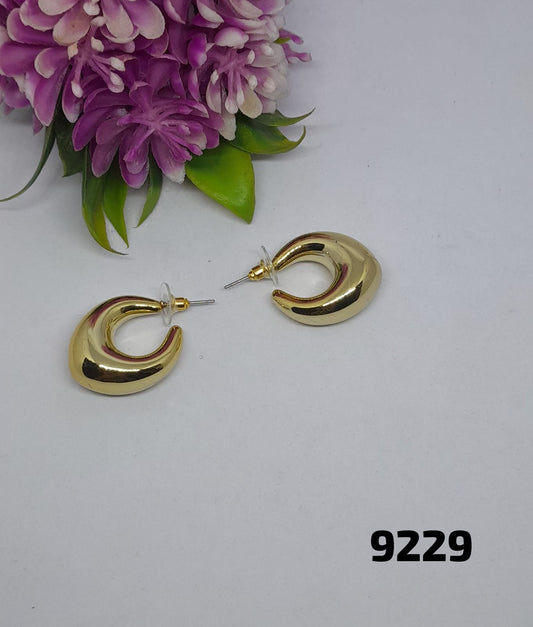 Anti Tarnish Earring Tops Non_Metal Golden