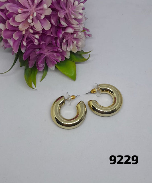 Anti Tarnish Earring Tops Non_Metal Golden