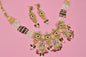 Wedding wear bridal jewelery Partywear necklace jewelry set for women