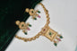 Wedding wear bridal jewelery Partywear necklace jewelry set for women