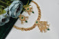 Wedding wear bridal jewelery Partywear necklace jewelry set for women