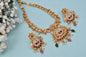 Wedding wear bridal jewelery Partywear necklace jewelry set for women