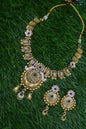 Wedding wear bridal jewelery Partywear necklace jewelry set for women