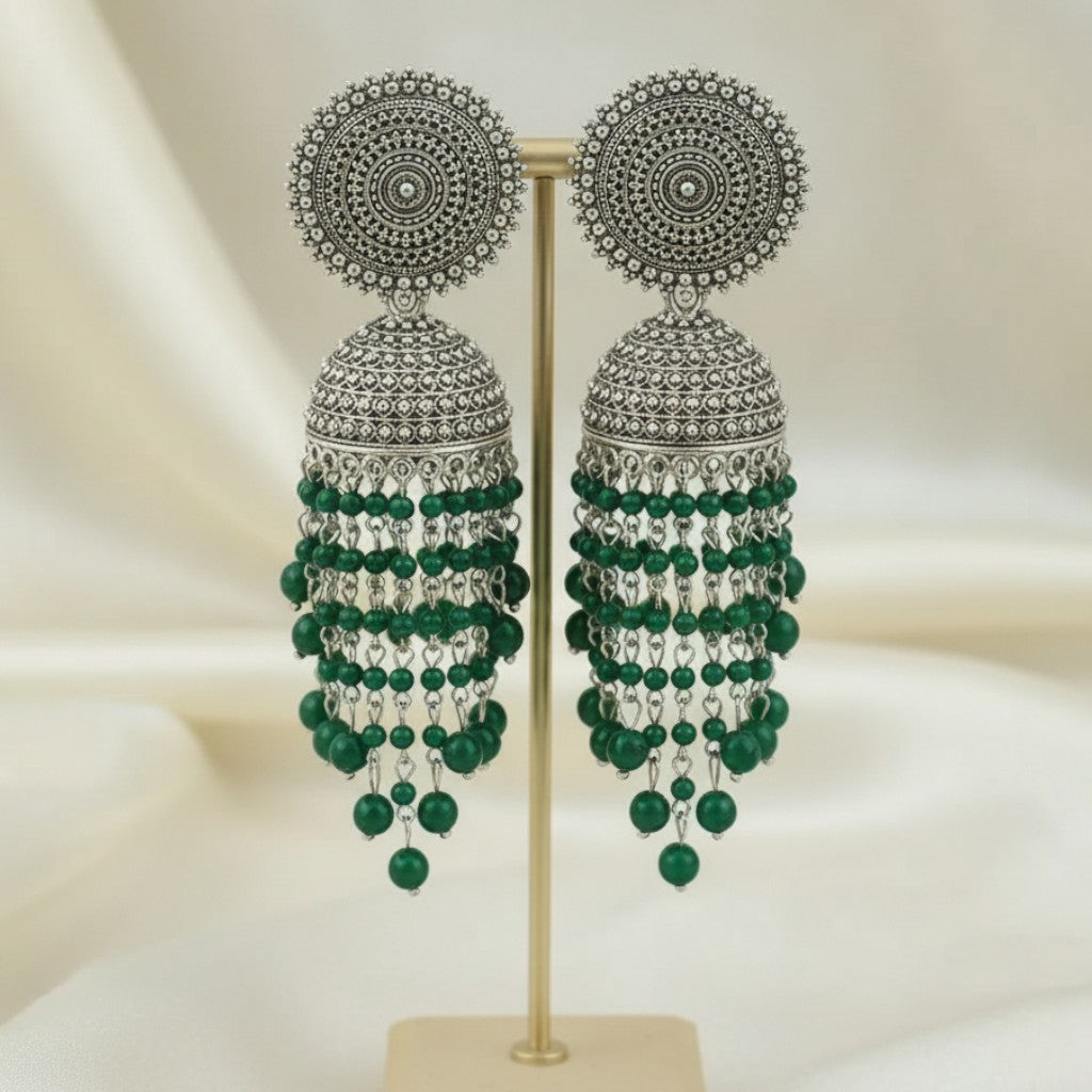 kundan jhumka,meenakari earrings,kahmiri earring,chandbali,chandelier earrings, dome jhumkas,pearl cluster jhumka, long earrings,heavy earrings,big earrings,designer earrings,latest design,new design