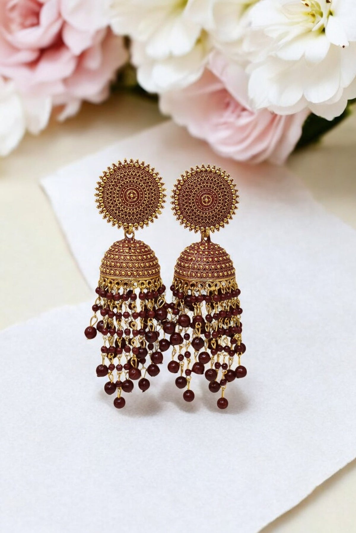 jhumaka earring bahubali earring,bugadi,jewellery,bridal jewellery set,rajasthani jewellery