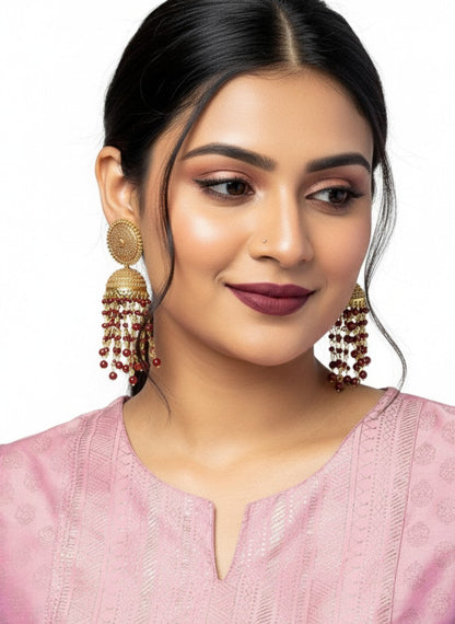 kundan jhumka,meenakari earrings,kahmiri earring,chandbali,chandelier earrings, dome jhumkas,pearl cluster jhumka, long earrings,heavy earrings,big earrings,designer earrings,latest design,new design