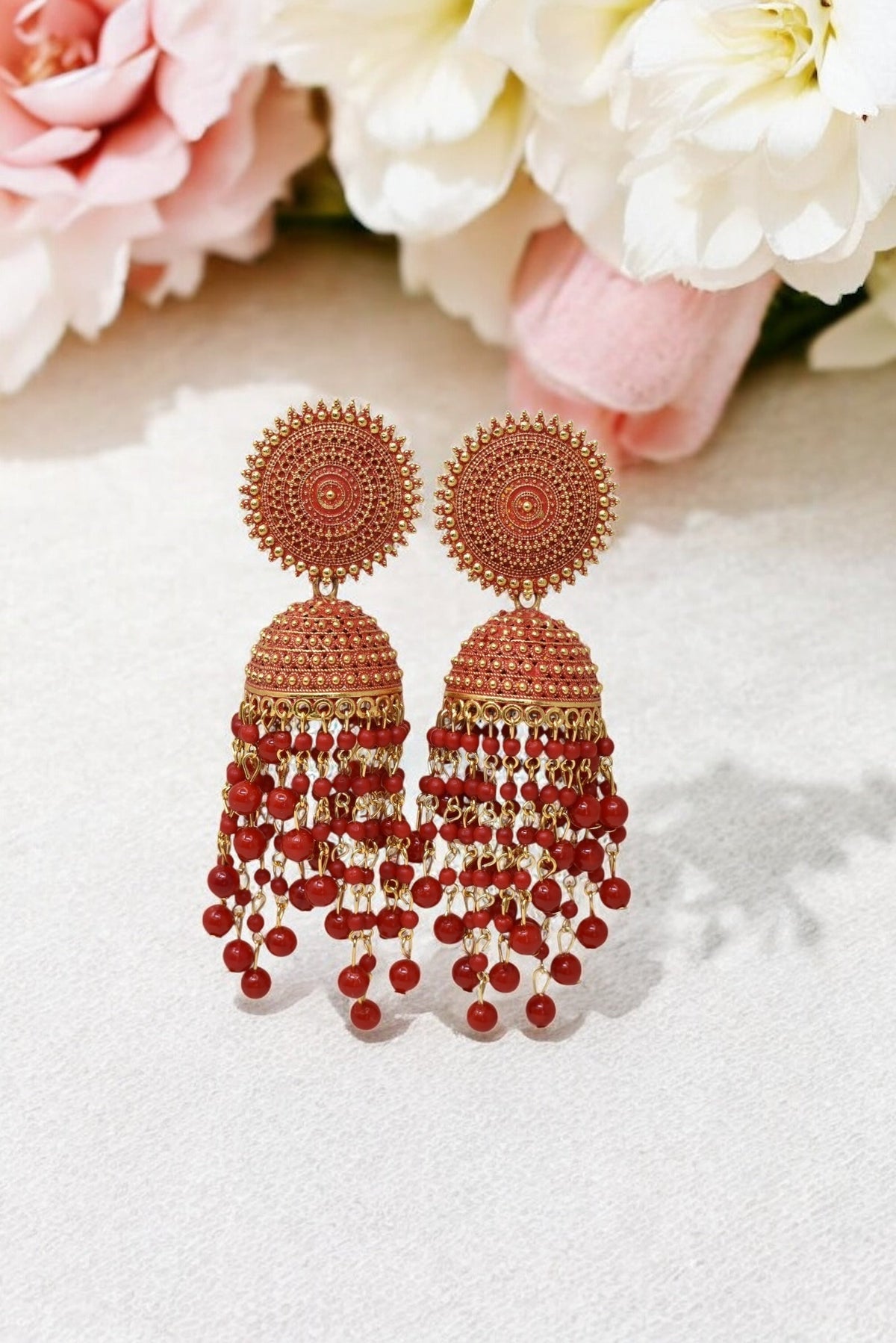 jhumaka earring bahubali earring,bugadi,jewellery,bridal jewellery set,rajasthani jewellery