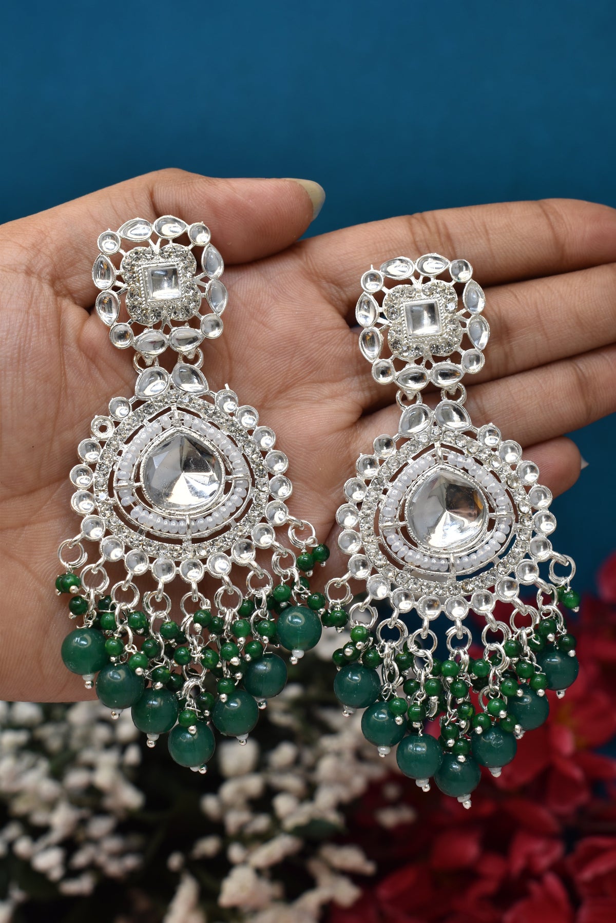 earrings ,big partywear arring,earring for women