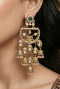 Partywear-earrings,chandeliar,partywear,Kashmiri earring-EAR-CFB-S08-MLT