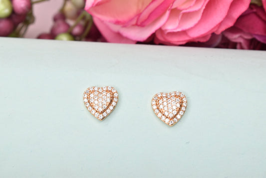 Rose gold plated earrings,bali earrings,stud,huggis,Jhumaka,jhumki big earrings,long earrings,earrings for girls,partywear earrings,bollywood earrings,wedding earrings,heavy designer earrings,