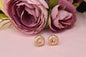Rose gold plated earrings,bali earrings,stud,huggis,Jhumaka,jhumki big earrings,long earrings,earrings for girls,partywear earrings,bollywood earrings,wedding earrings,heavy designer earrings,