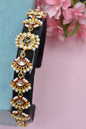 Hair band Matha Pattis come in various designs and styles, ranging from simple and elegant to more elaborate and ornamate.