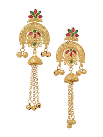 Kashmiri Long  Dangling earrings