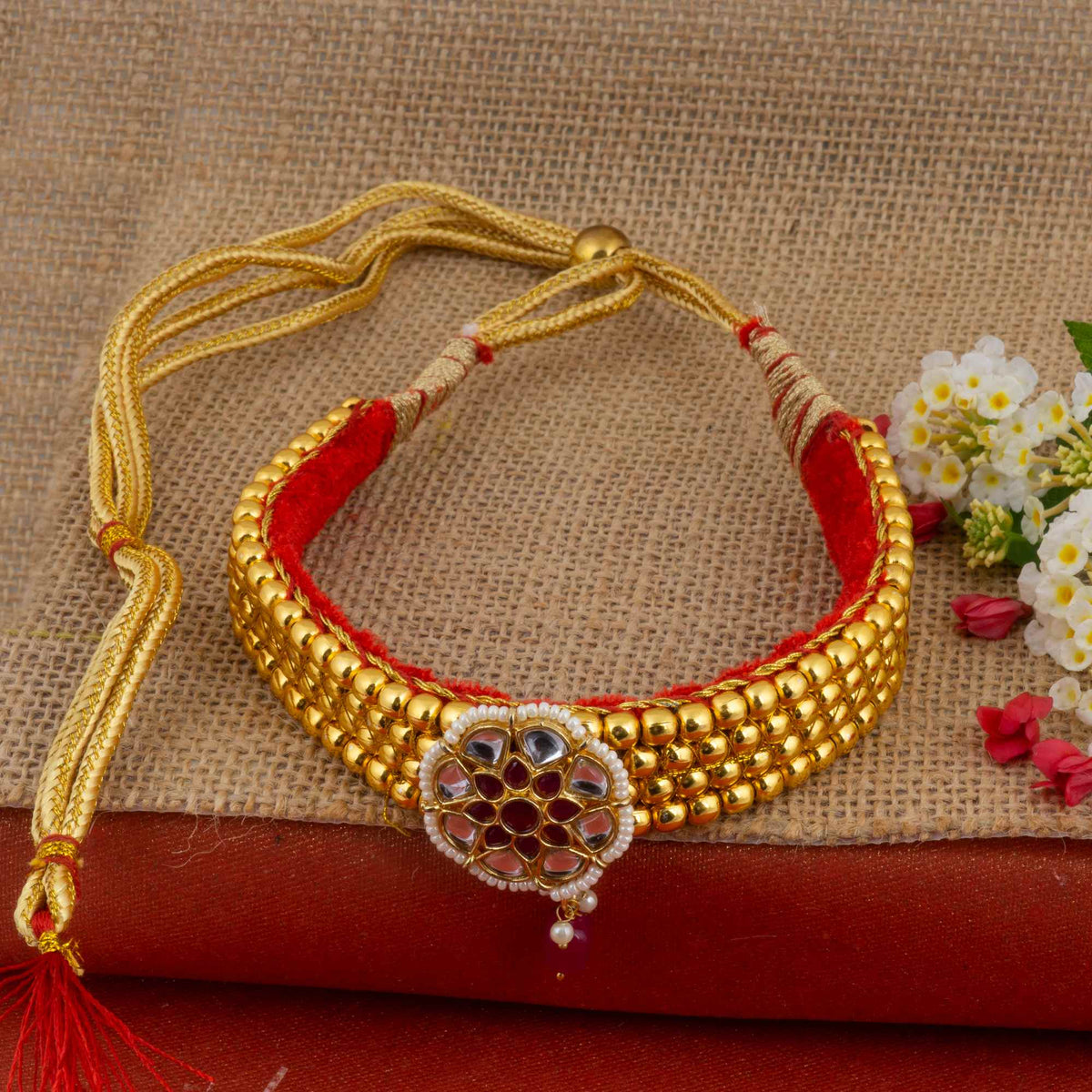 Bead Kanthi with Pendal 