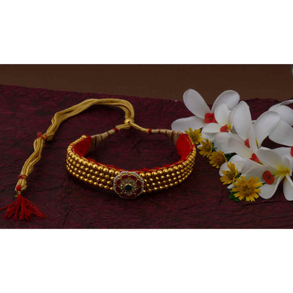 Bead Kanthi with Pendal 