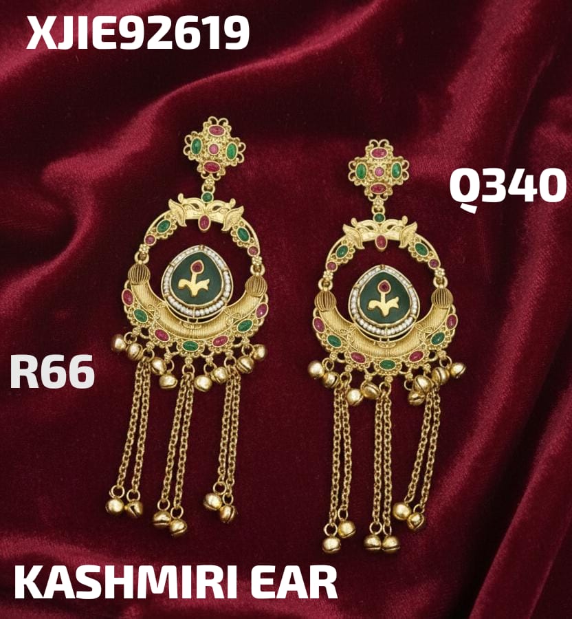 Kashmiri THEME WEDDING earrings   NEW TREND