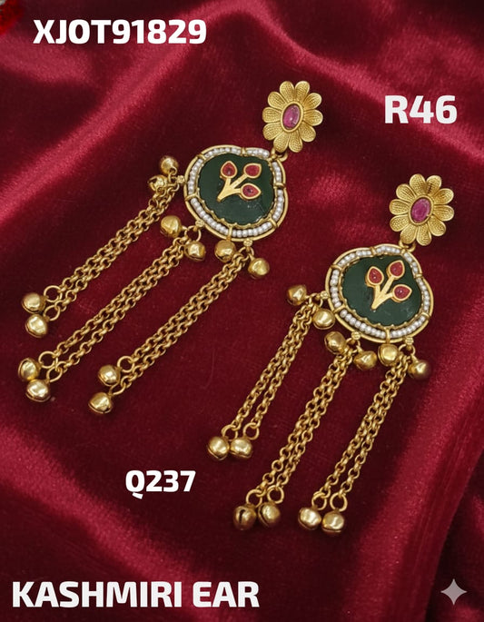 Kashmiri THEME WEDDING earrings   NEW TREND