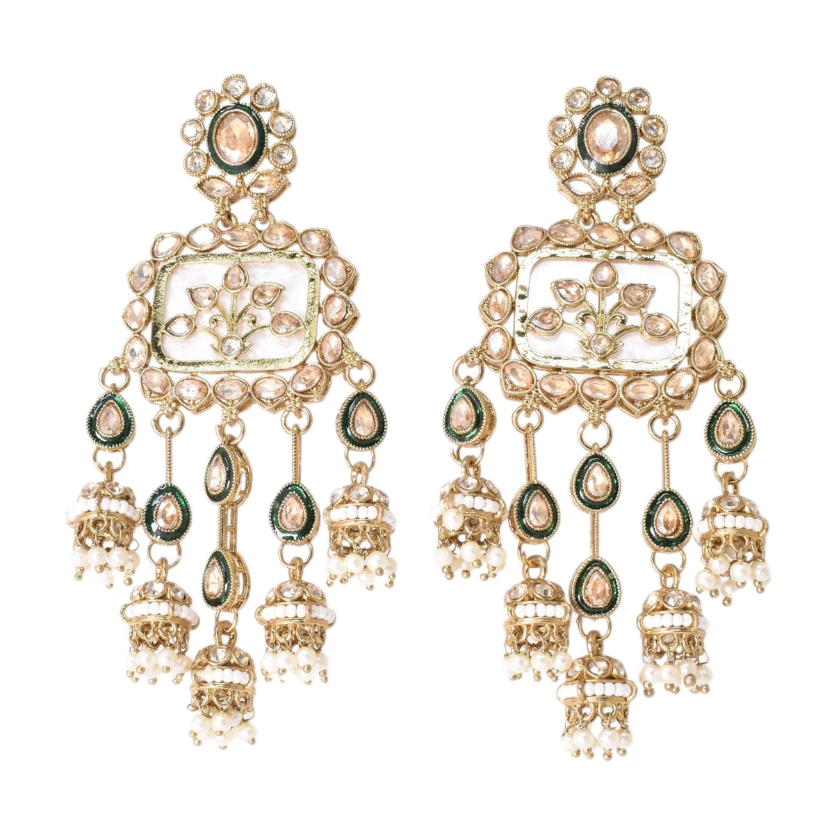 kundan jhumka,meenakari earrings,kahmiri earring,chandbali,chandelier earrings, dome jhumkas,pearl cluster jhumka, long earrings,heavy earrings,big earrings,designer earrings,latest design,new design