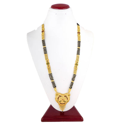 Gold Plated Classic Design Mangalsutra with tassel