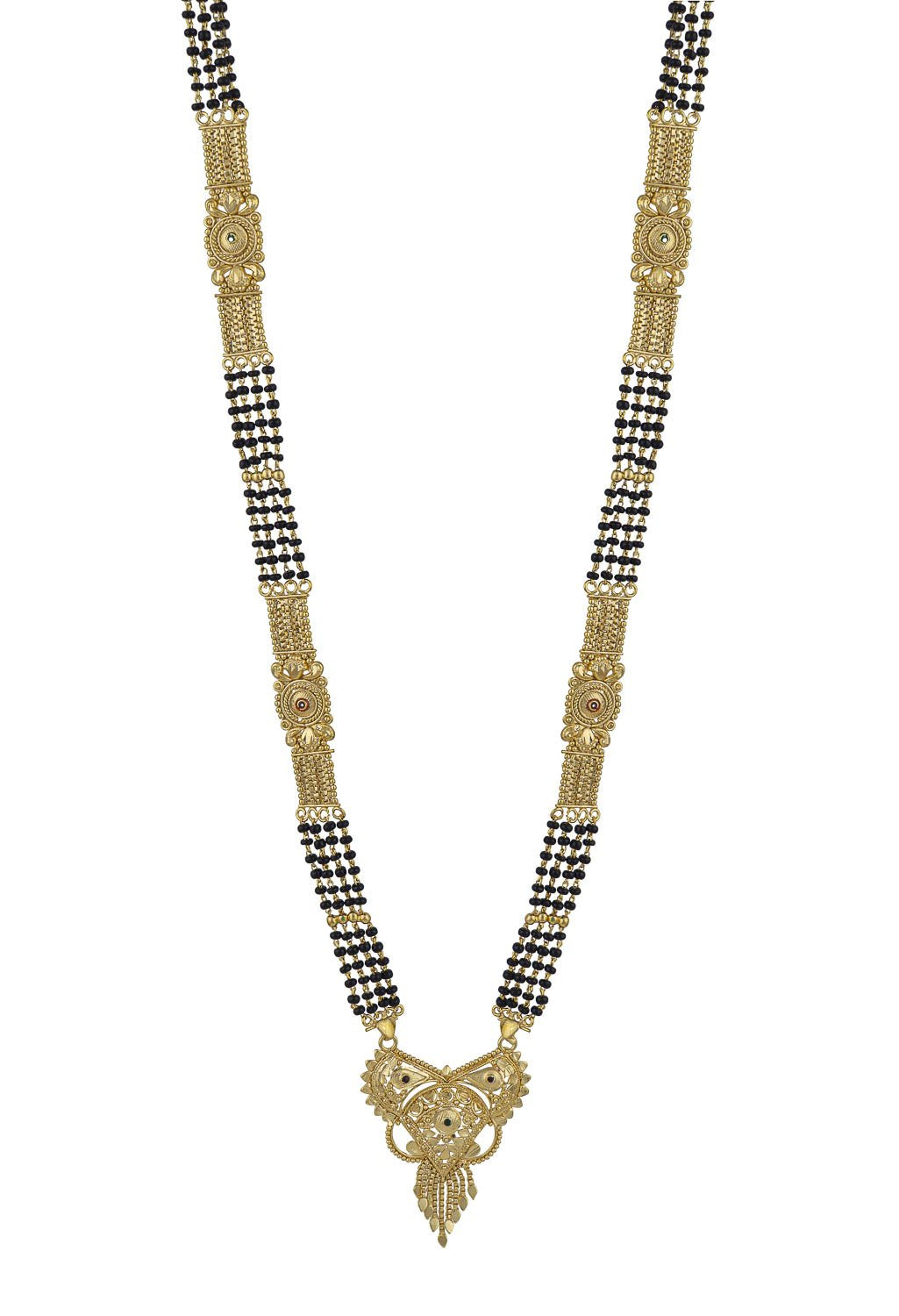 Gold Plated Classic Design Mangalsutra with tassel