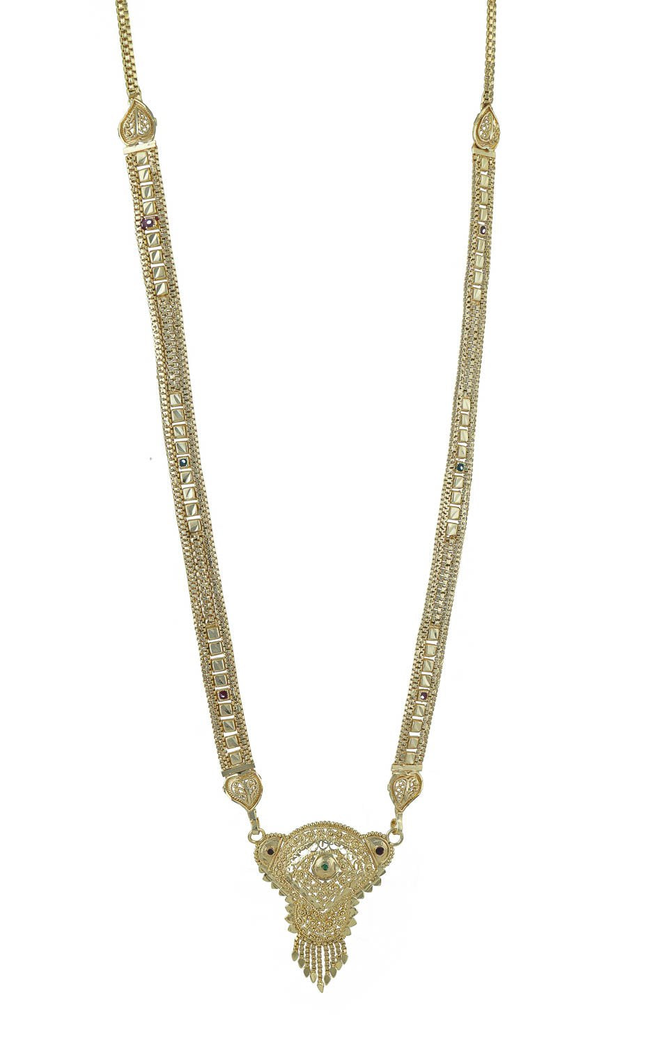 Gold Plated Classic Design Mangalsutra with tassel
