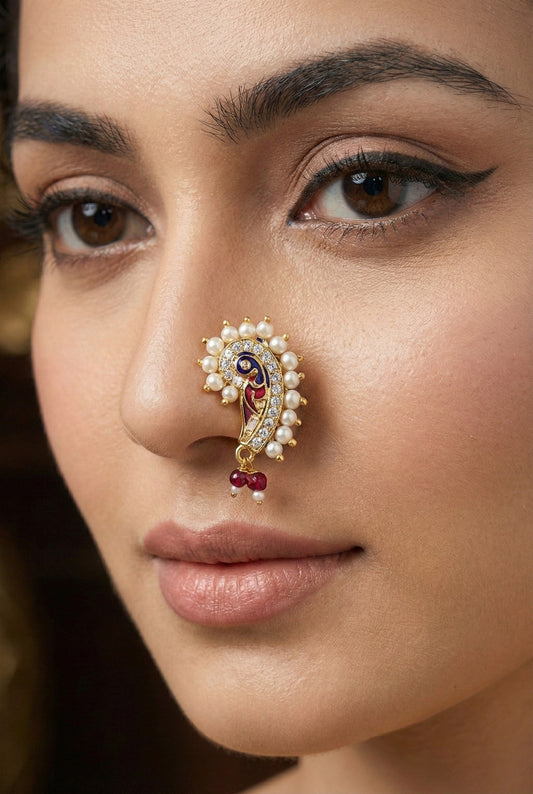 Nath besar marathi nosepin press nosepin