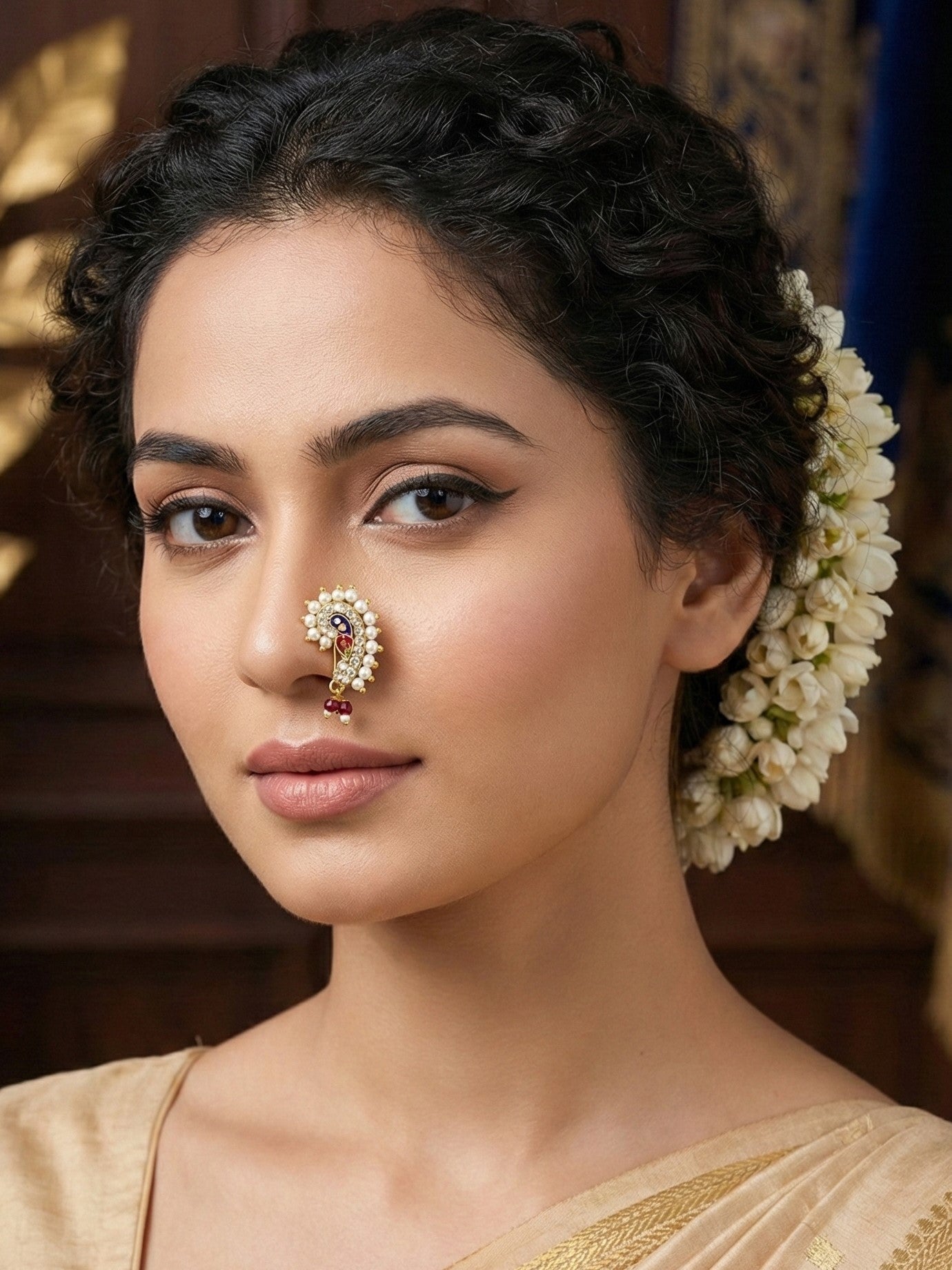 Nath besar marathi nosepin press nosepin