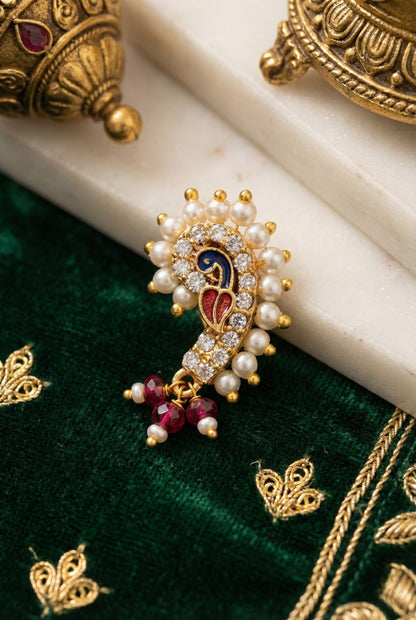 Nath besar marathi nosepin press nosepin