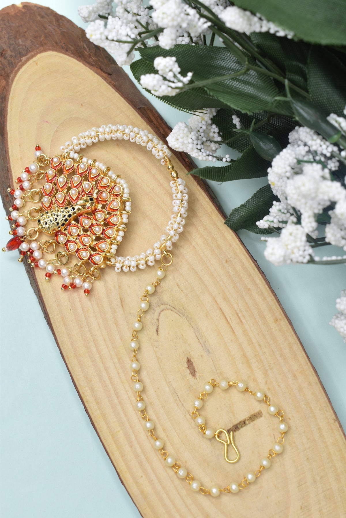 Majestic Bridal Nath: Royal Indian Opulence