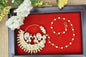 Traditional Goldplated Heavy Designer Meenakari kundan stone perl studded Bridal Big royal rajwadi rajputi big nath with  chain
