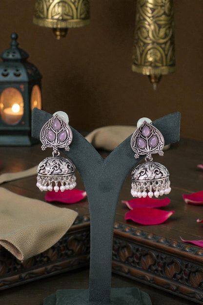 Partywear-earrings,chandeliar,partywear,Kashmiri earring,JHUMAR-OXOJMK-JRV-PAAN-LVDR