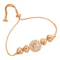 rose gold bracelet,adjustable bracele ,american diamond kada bracelet,bridal jewellery set,diamond bracelet