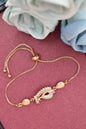 rose gold bracelet,adjustable bracele ,american diamond kada bracelet,bridal jewellery set,diamond bracelet