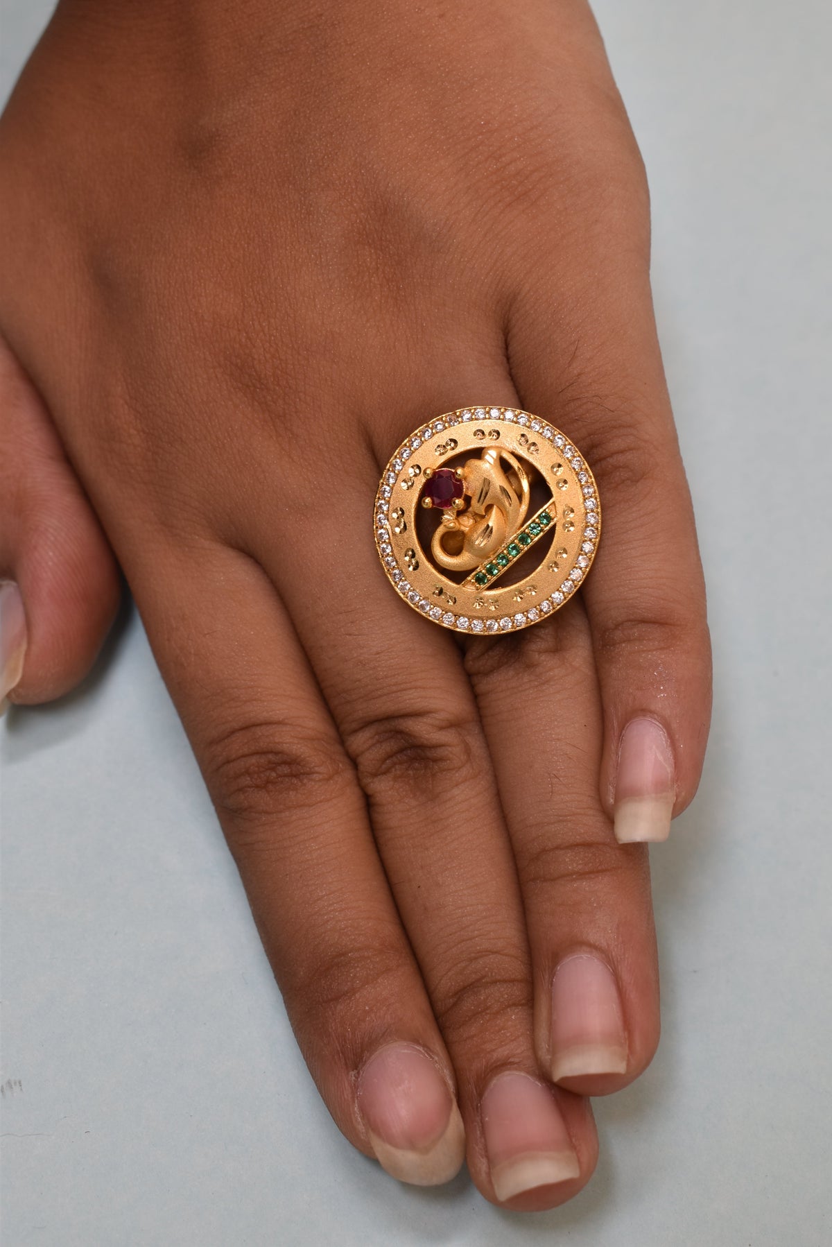 gold plated ring for women, meenakari adjustable ring, Indian wedding ring, ethnic ring jewelry, traditional bridal ring, womenâ€™s party wear ring, ethnic Indian jewelry, adjustable finger ring, gold finish ring for festivals, desi jewelry for women